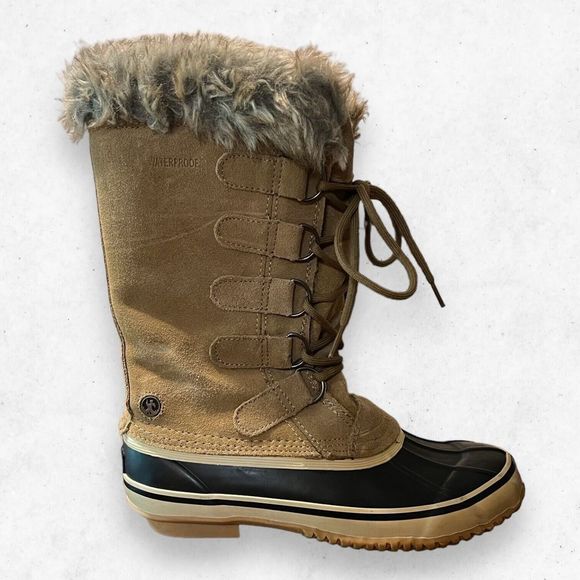 Northside Kathmandu Gingerbread Waterproof Boots Women's Size US 6 3M Thinsulate - Picture 1 of 11